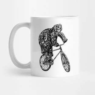 SEEMBO Turtle Cycling Bicycle Bicycling Riding Biking Bike Mug